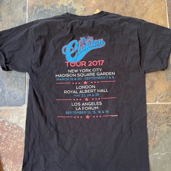 ERIC CLAPTON TEE MEDIUM - Picture 3 of 3